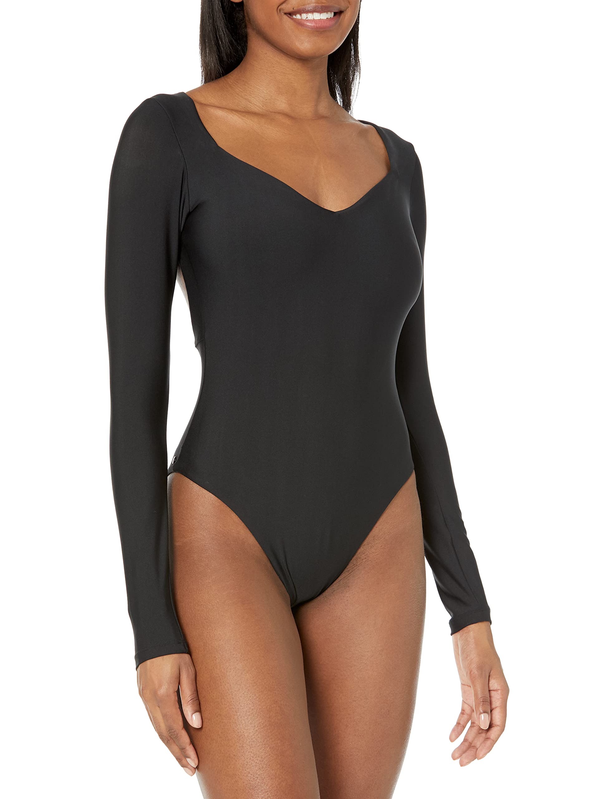 Volcom Women's Simply Seamless One Piece Swimsuit - Comfortable Bodysuit for Swimming, Beach & Summer Activities | Quick-Dry Fabric for Pool, Vacation & Water Sports