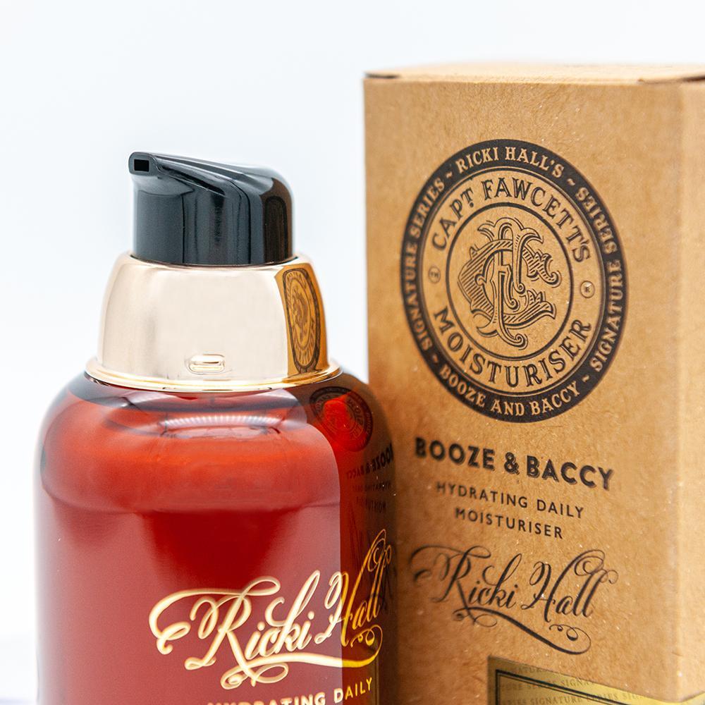 Captain Fawcett's Ricki Hall's Booze & Baccy Beard Moisturizer - Premium Beard Care for Men - Hydrates & Conditions Facial Hair - Perfect for Grooming & Styling
