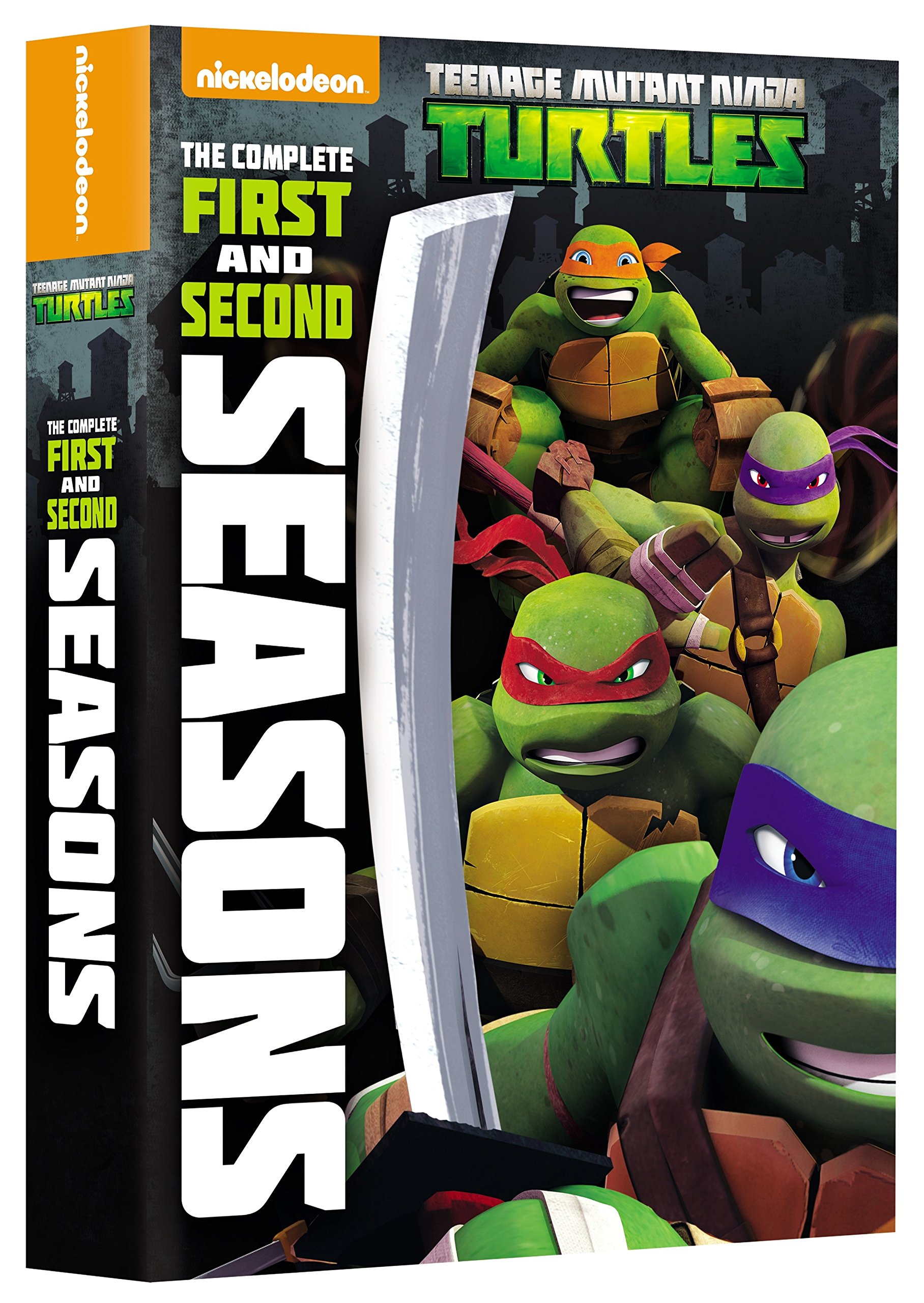 Teenage Mutant Ninja Turtles Complete Seasons 1 & 2 DVD - Classic Animated Series for Kids & Collectors - Perfect for Birthday Gifts & Family Movie Nights