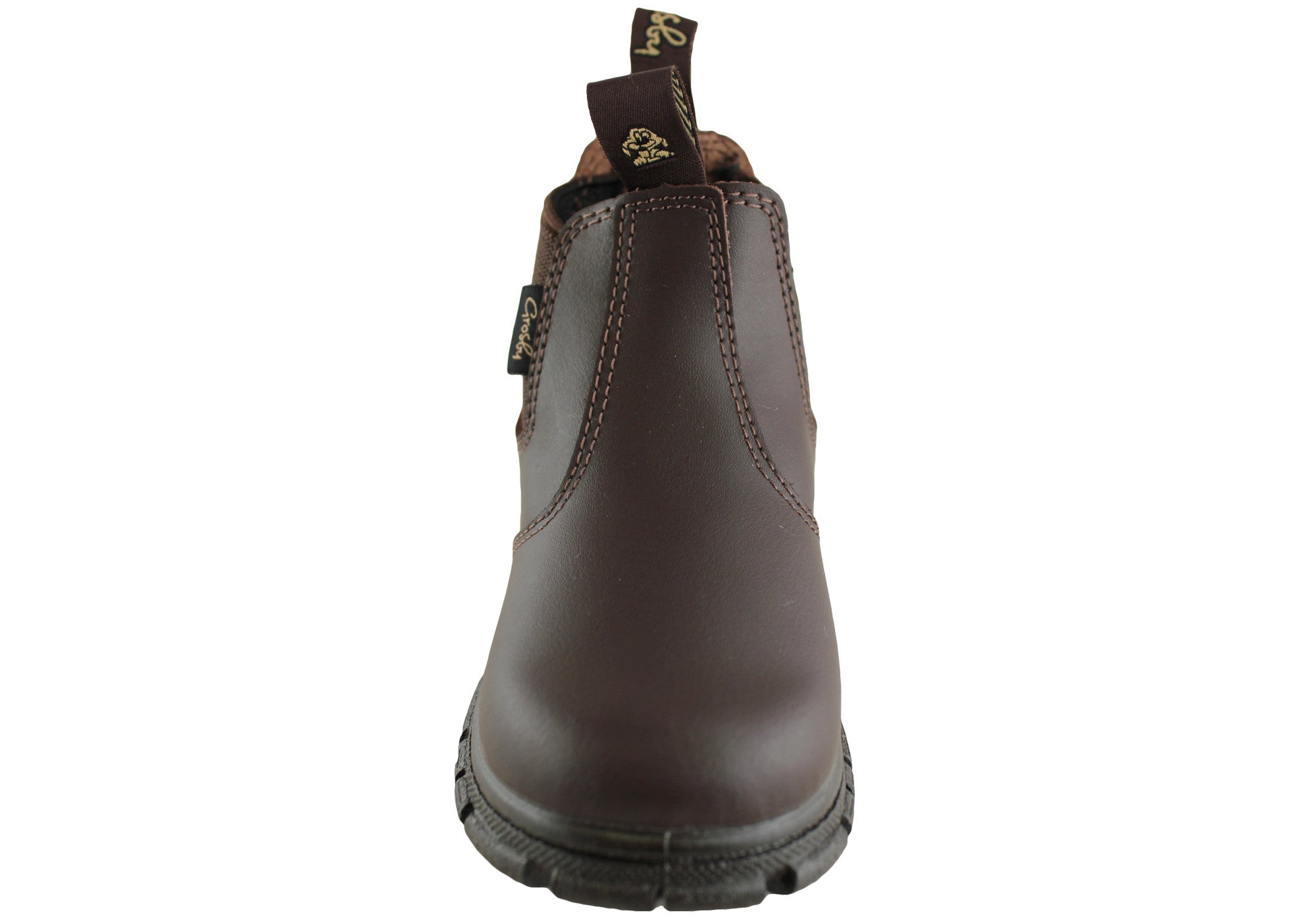 Grosby Ranch Baby Toddler Kids Leather Pull On Boots - Comfortable Western Style Booties for Boys & Girls - Perfect for Playtime, Outdoor Adventures and Cowboy/Cowgirl Costumes