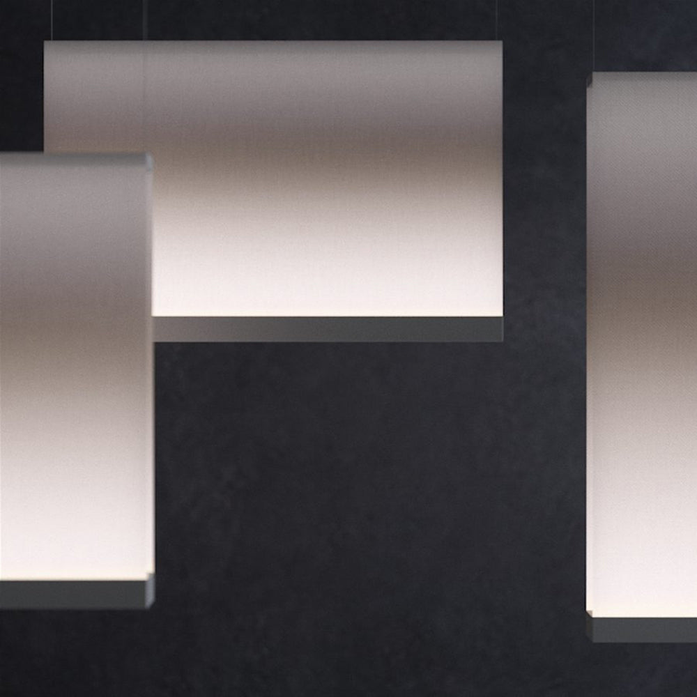 Modern Curtain Pendant Light Fixture - Elegant Hanging Chandelier for Living Room, Bedroom & Dining Room Decor - Perfect for Home, Cafe and Wedding Venue Lighting