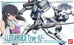 Code Geass 1/35 Scale Alexander Type 02 FW W0X Ayano Model Kit - High-Quality Mechanic Collection for Anime Fans & Collectors - Perfect for Display, Gifts, and Cosplay Props