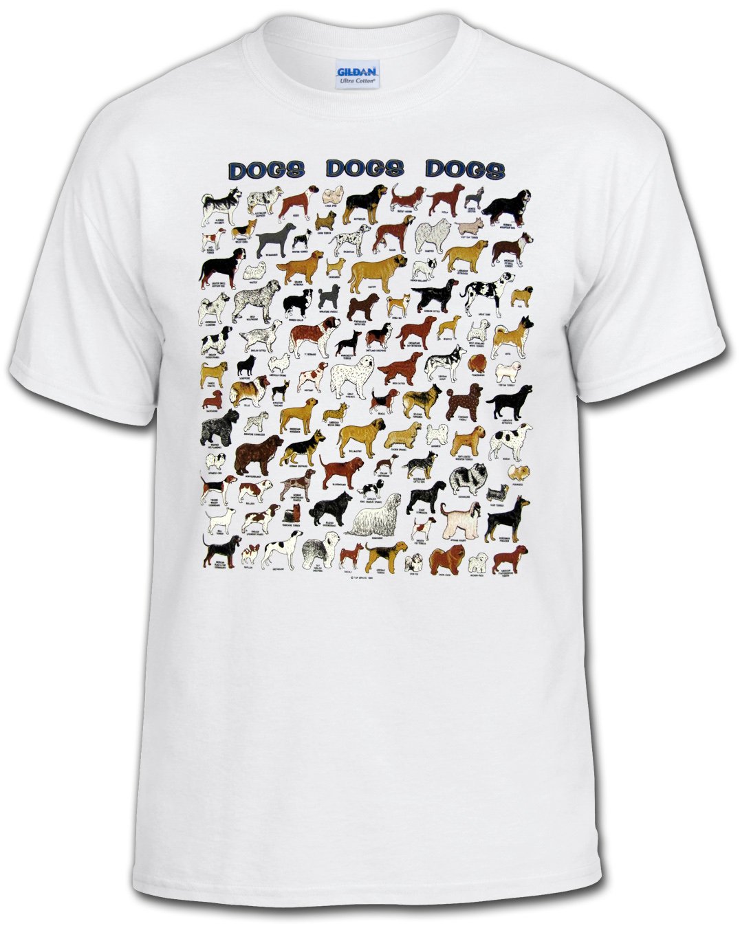 Dog Lover T-Shirt - Funny Dog Print Graphic Tee for Youth Size Large | Perfect for Pet Owners, Dog Walks & Animal Lovers