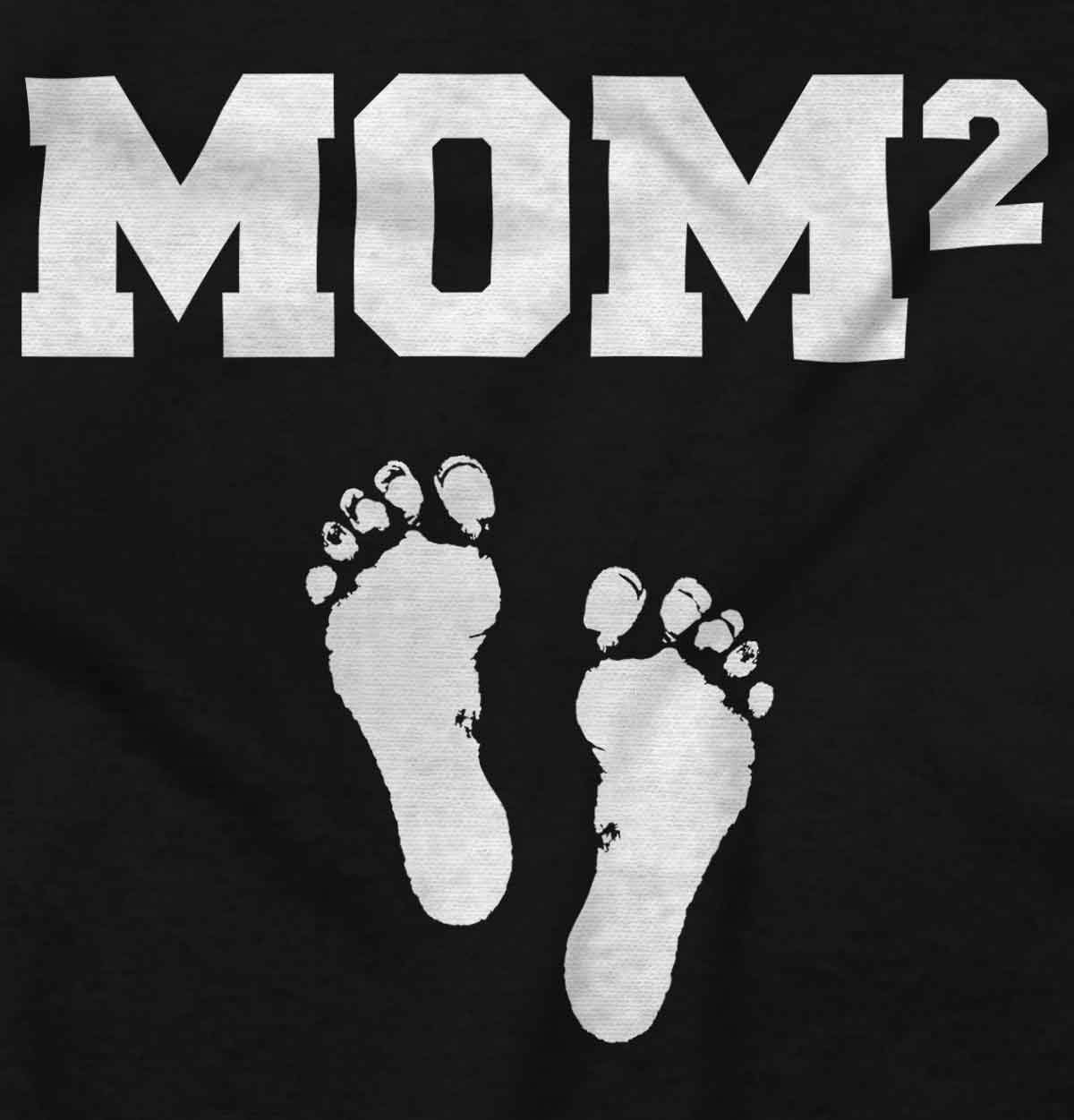 Brisco Brands Women's Maternity Pregnancy Announcement T-Shirt - Comfortable Cotton Mom Tee for Baby Shower, Gender Reveal & Photo Shoots