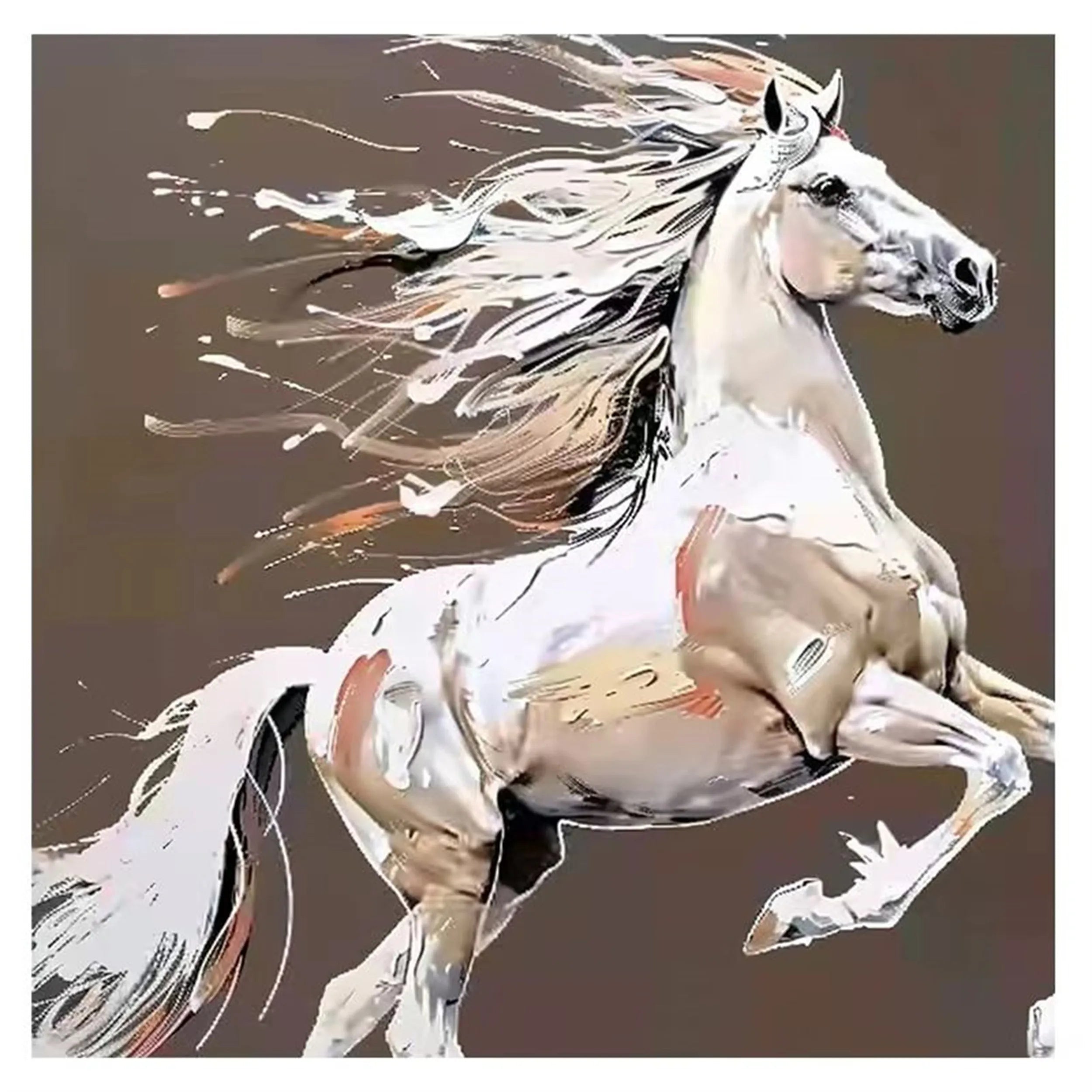 Animal Art Painting #AP032 - Handmade Wildlife Canvas Art for Home & Office Decor | Perfect for Living Room, Bedroom, and Gift Giving