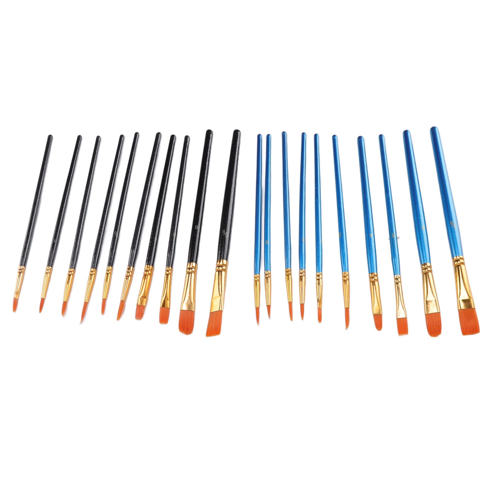 Premium Watercolor Brush Set - 12 Professional Paint Brushes with Lacquered Wood Handle for Artists, Beginners & Hobbyists - Perfect for Watercolor Painting, Acrylics, Gouache & Fine Art Projects