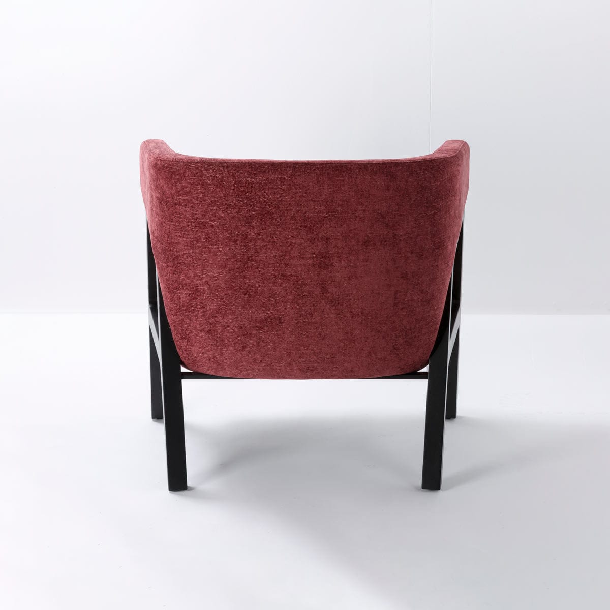 Stylish Cortes Arm Chair - Modern Accent Chair for Living Room, Bedroom & Office - Comfortable Upholstered Armchair with Wooden Legs