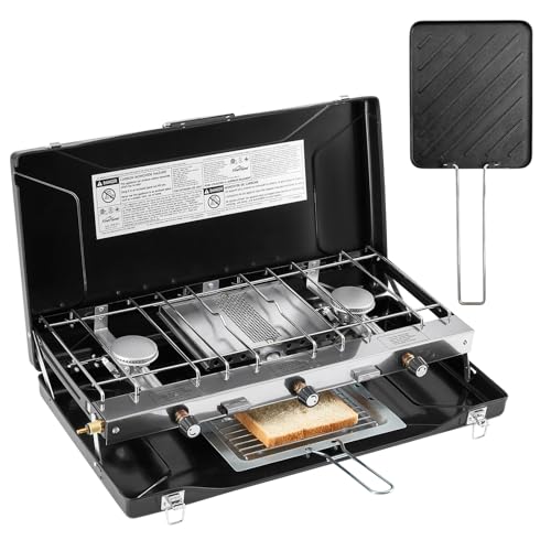 Black-3 burner+griddle