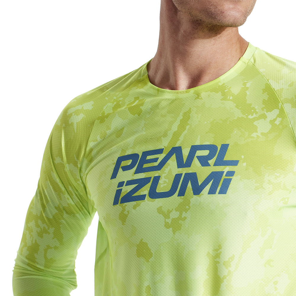Men's Performance Long Sleeve Jersey - Breathable Moisture-Wicking Workout Shirt for Running, Gym & Outdoor Activities
