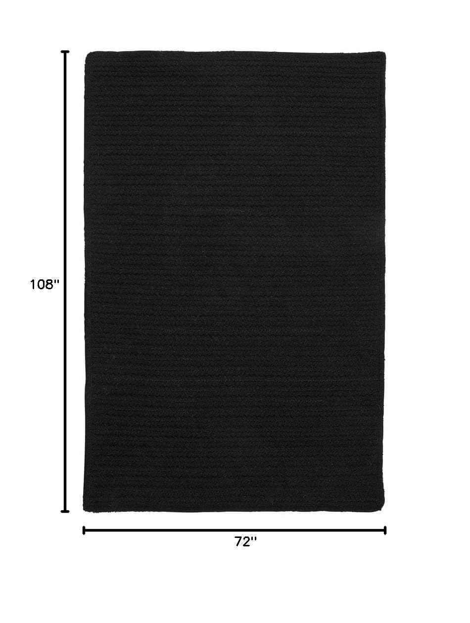 Colonial Mills Courtyard Iron Indoor/Outdoor Area Rug 6x9 Feet - Perfect for Patio, Deck, Living Room & Bedroom
