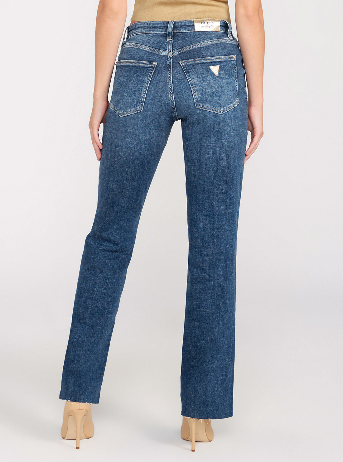Vintage 80s High Rise Straight Leg Denim Jeans for Women - Etosha Wash | Retro Fashion, Casual Wear & Everyday Outfits