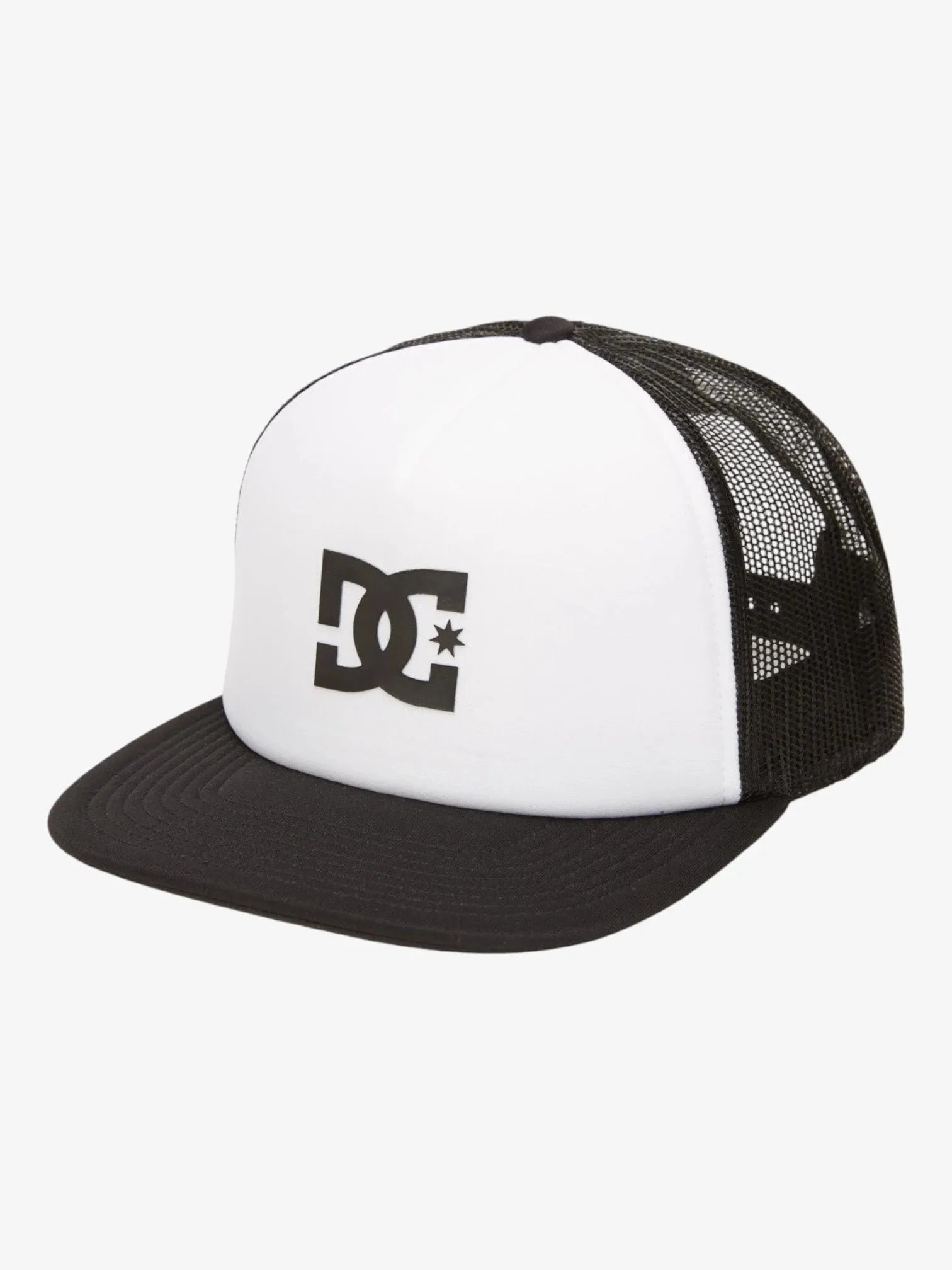 DC Kids Gas Station Snapback Cap - Black & White Adjustable Hat for Boys & Girls - Perfect for Casual Wear, Sports, and Outdoor Activities