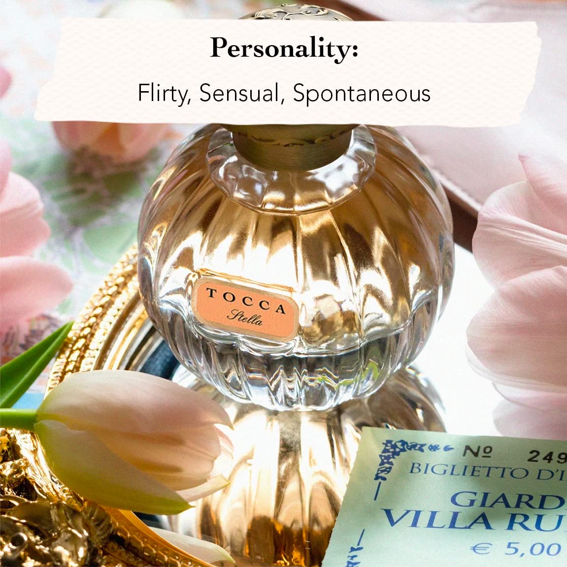 Tocca Stella Perfume for Women - 1.7oz (50ml) Fresh Floral Eau de Parfum with Blood Orange, Freesia & Spicy Lily Notes | Long-Lasting Fragrance for Daily Wear, Date Night & Special Occasions