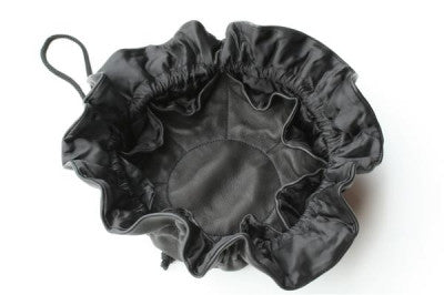 Black Drawstring Jewelry Pouch - Organize & Protect Necklaces, Rings & Earrings - Perfect for Travel, Gifts & Storage