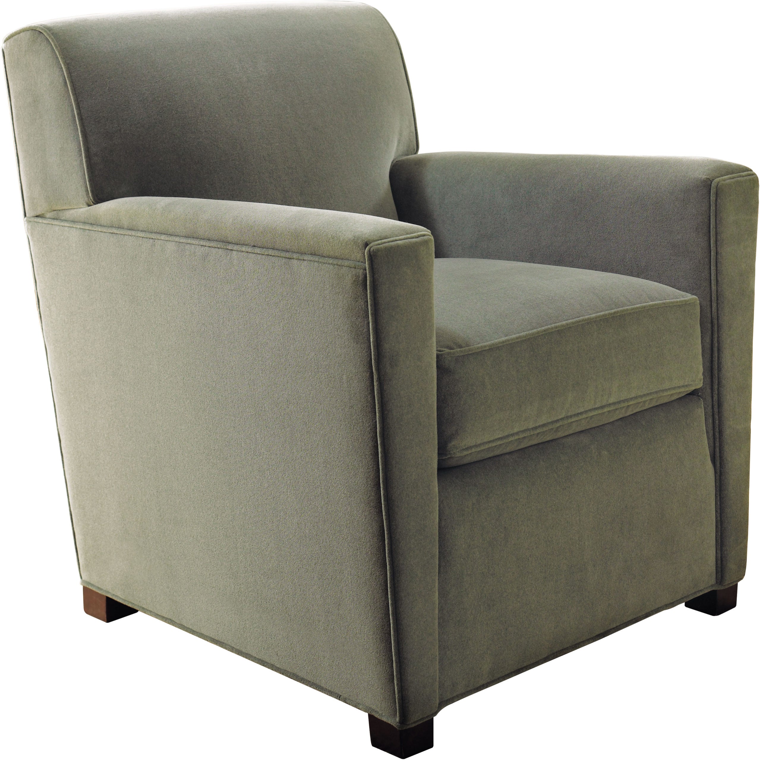 French Roast Chair - Modern Accent Chair for Living Room, Bedroom & Office - Stylish Upholstered Armchair with Wooden Legs - Perfect for Reading, Relaxing & Decorating