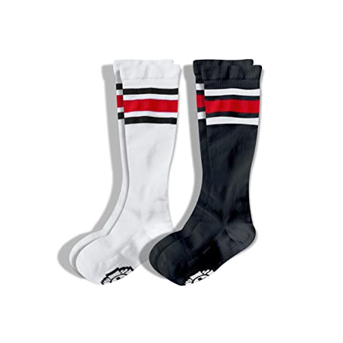 Black (1 Pack) + White (1 Pack)