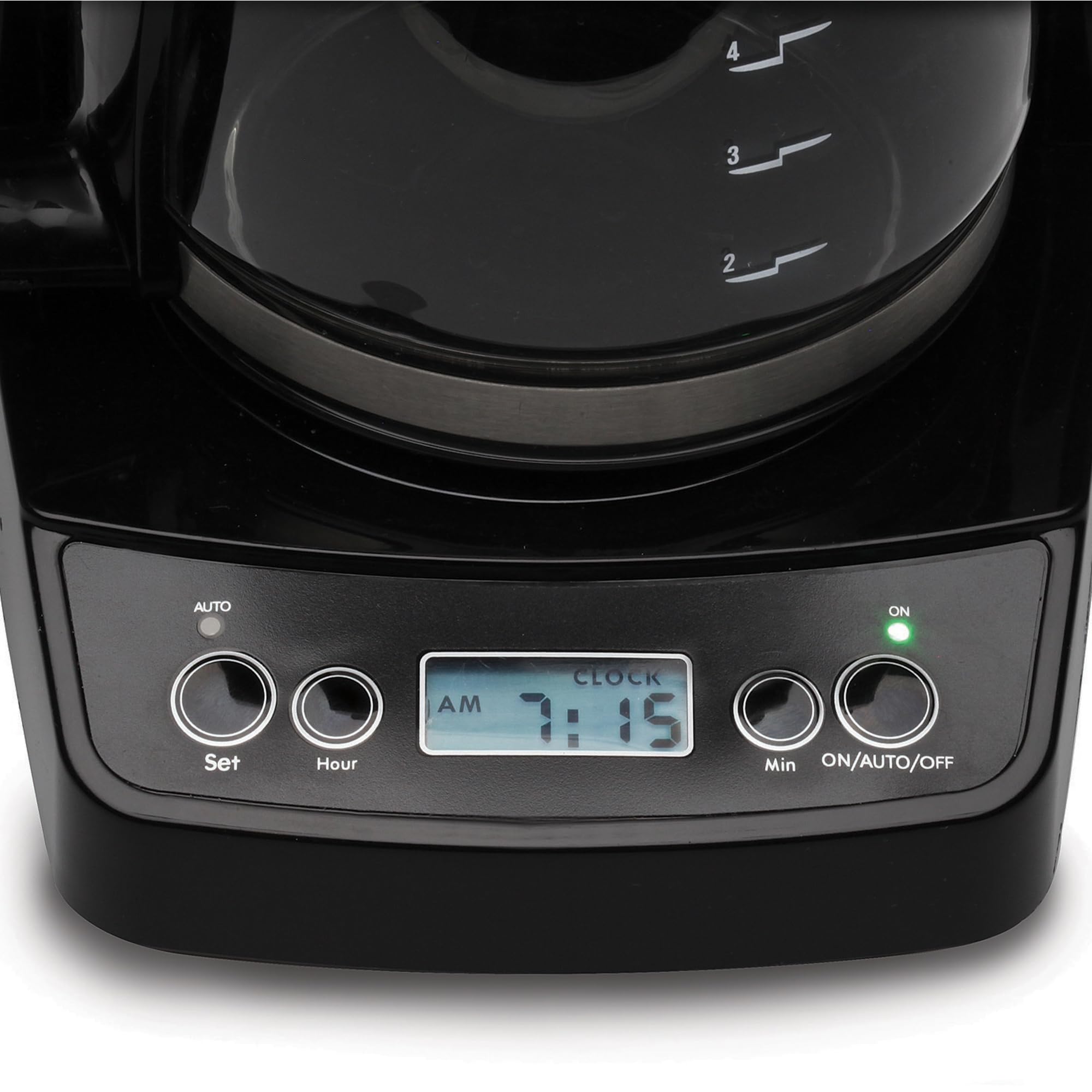 Capresso 5-Cup Mini Drip Coffee Maker - Compact Black & Stainless Steel Coffee Machine for Home, Office, or Small Spaces | Perfect for Single Serve or Small Gatherings