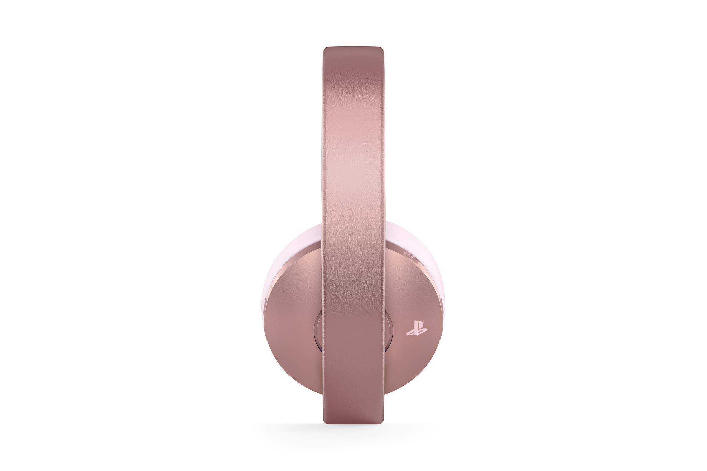 Renewed PlayStation Gold Wireless Headset (Rose Gold) for PS4 - Noise Cancelling Gaming Headset with 7.1 Virtual Surround Sound | Perfect for Online Gaming, Streaming & Late Night Sessions