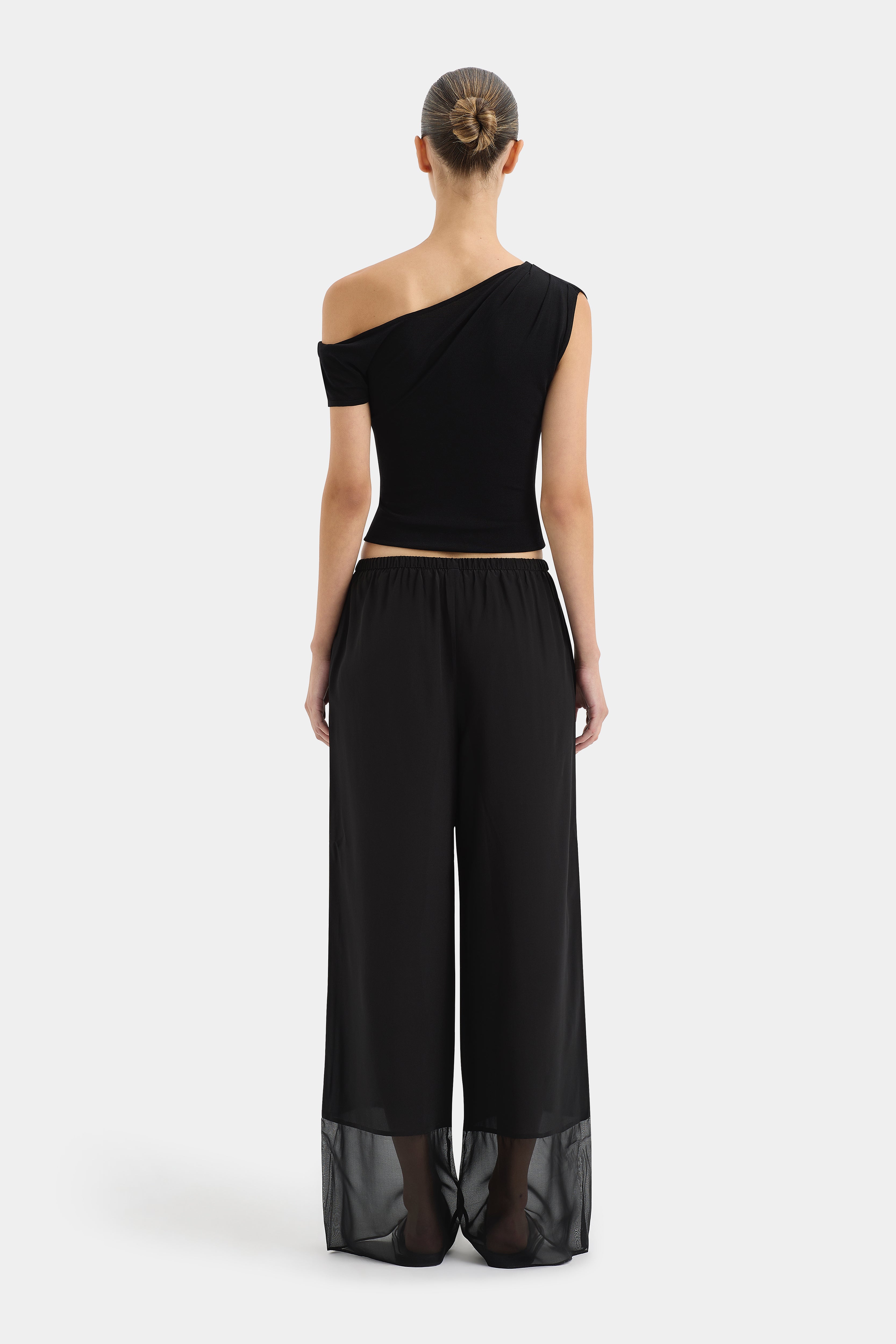 Adrienne Monochrome Pants - Stylish High-Waisted Trousers for Women | Office Wear, Casual Outfits & Evening Looks