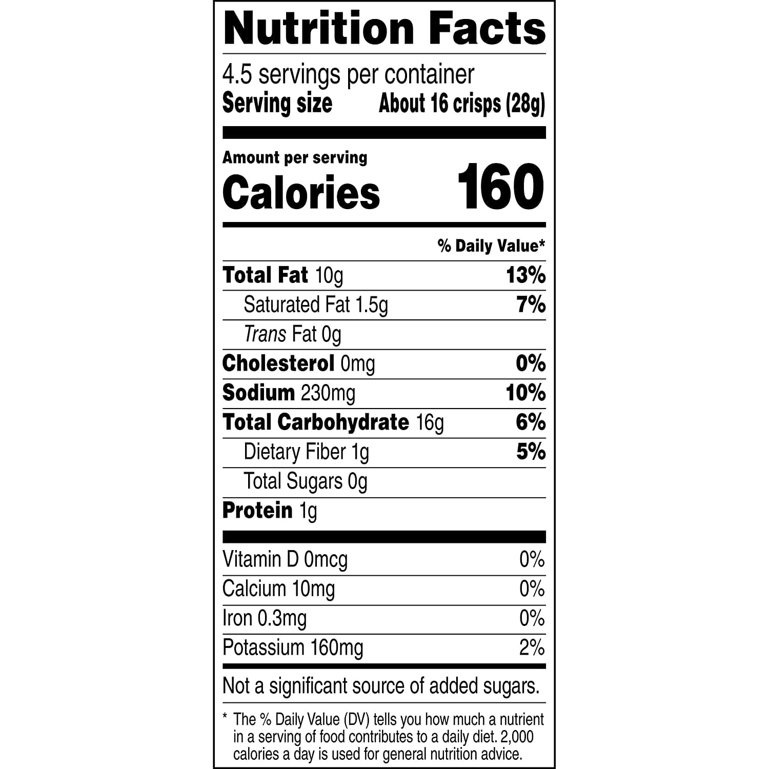 EDYOS Regular Potato Crisps Snacks - 4.25 Oz Bags (Pack of 6) | Crunchy & Delicious Chips for Parties, Picnics & On-the-Go Snacking