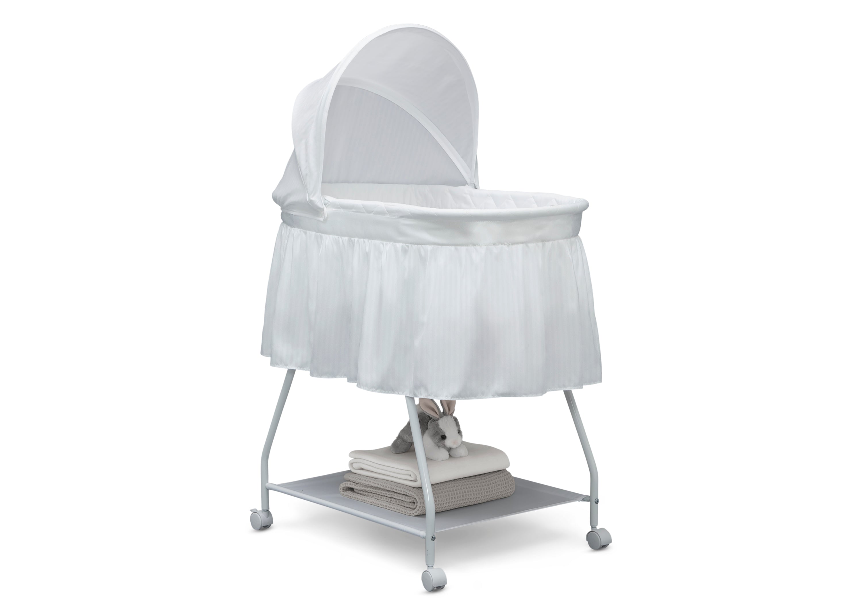 Classic Sweet Beginnings Bassinet - Portable Baby Crib for Newborns & Infants | Perfect for Nursery, Bedroom & Travel | Safe Sleep Solution for 0-6 Months
