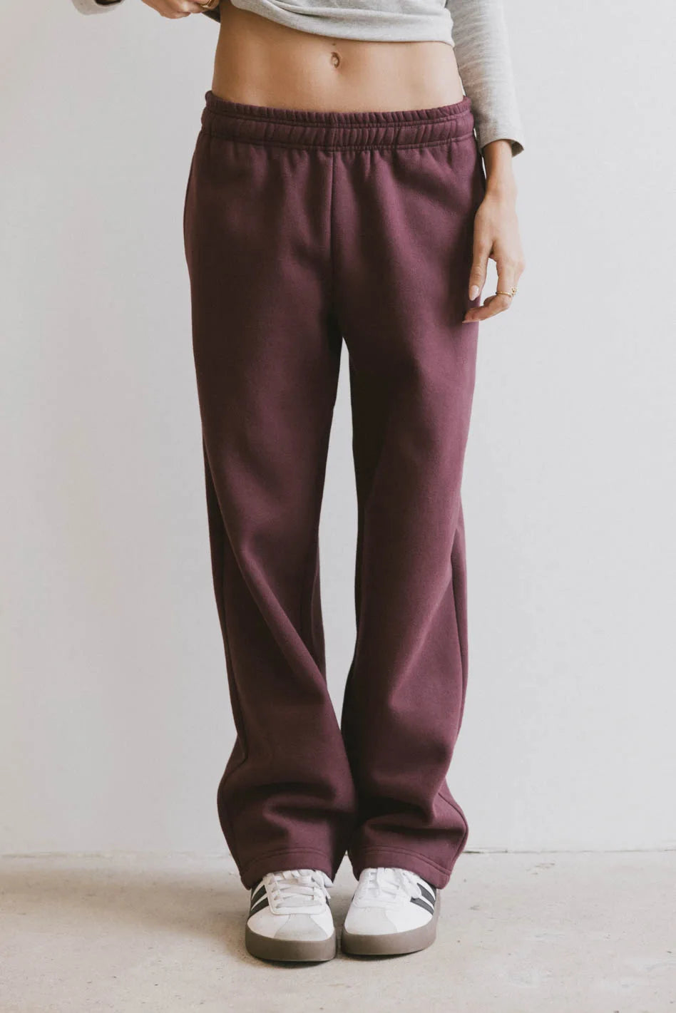 Ezra Burgundy Sweatpants for Men & Women | Comfortable Lounge Pants | Perfect for Yoga, Running & Home Wear | FINAL SALE
