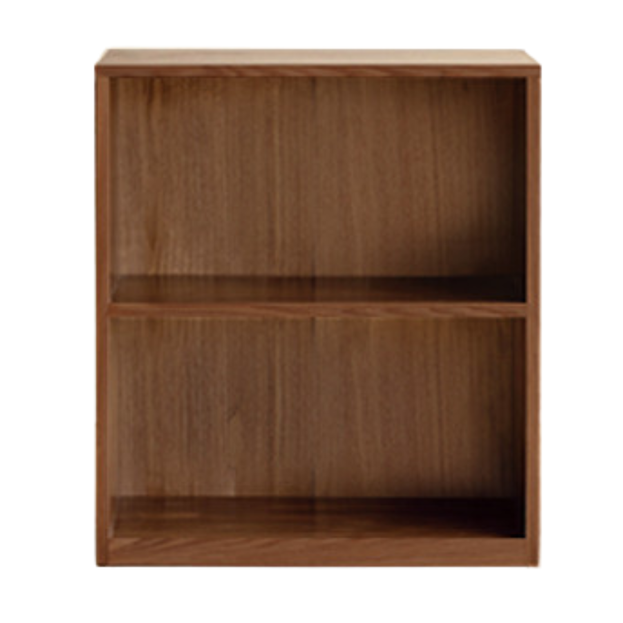 Solid Black Walnut & Ash Wood Bookcase Shelf - Rustic Floor Standing Bookshelf for Living Room, Home Office & Library Storage