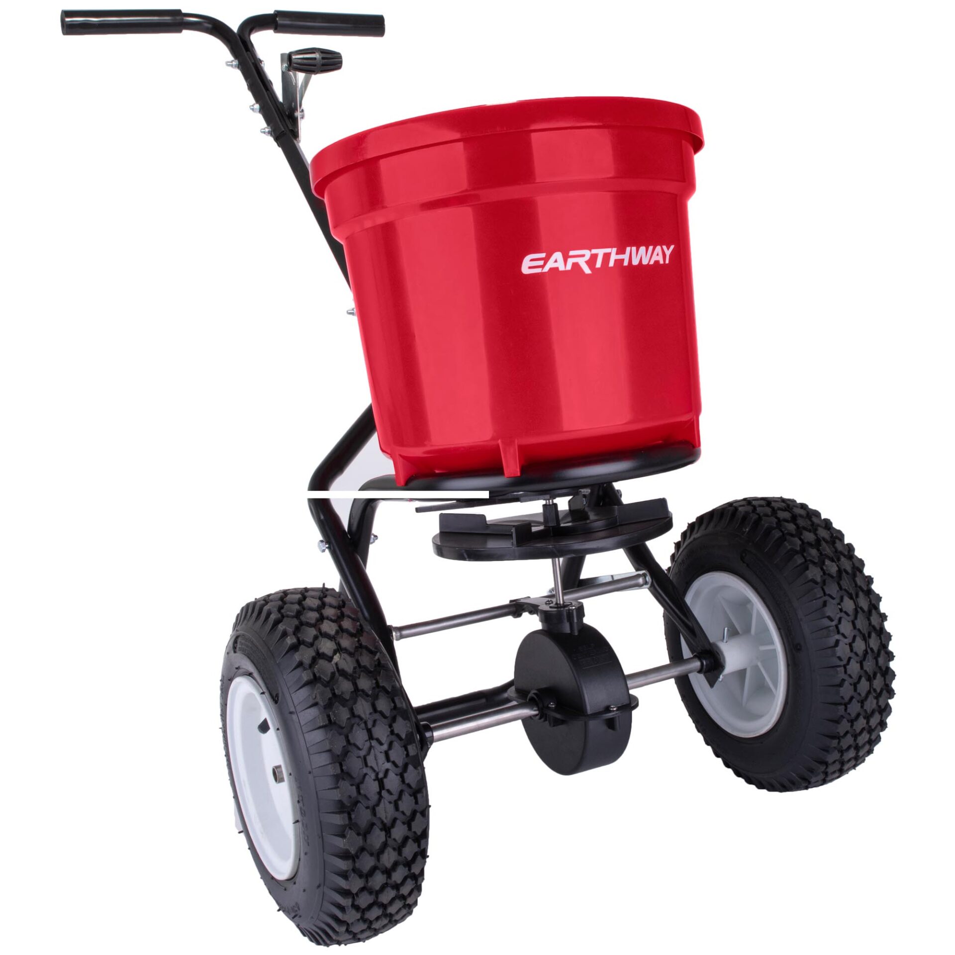 Earthway 2150 Commercial Broadcast Spreader - 50 Lbs Capacity, Adjustable Drop Rate for Precise Fertilizer & Seed Distribution | Ideal for Lawns, Golf Courses & Large Landscaping Areas