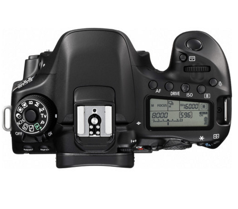 Canon EOS 80D DSLR Camera Body Only - Professional 24.2MP APS-C Digital Camera with 45-Point All Cross-Type AF System, Dual Pixel CMOS AF, and Wi-Fi/NFC - Perfect for Photography, Vlogging & Travel