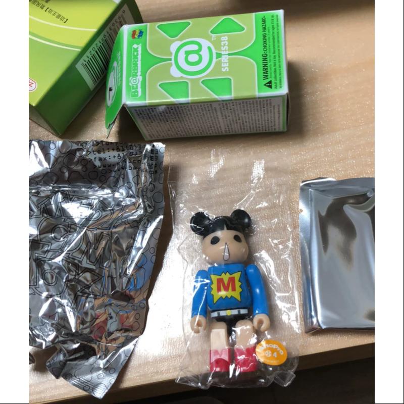 Bearbrick Series 38 Secret Makoto Chan Kazuo Umezu 100% Collectible Vinyl Art Toy - Perfect for Anime Fans, Collectors & Home Decor