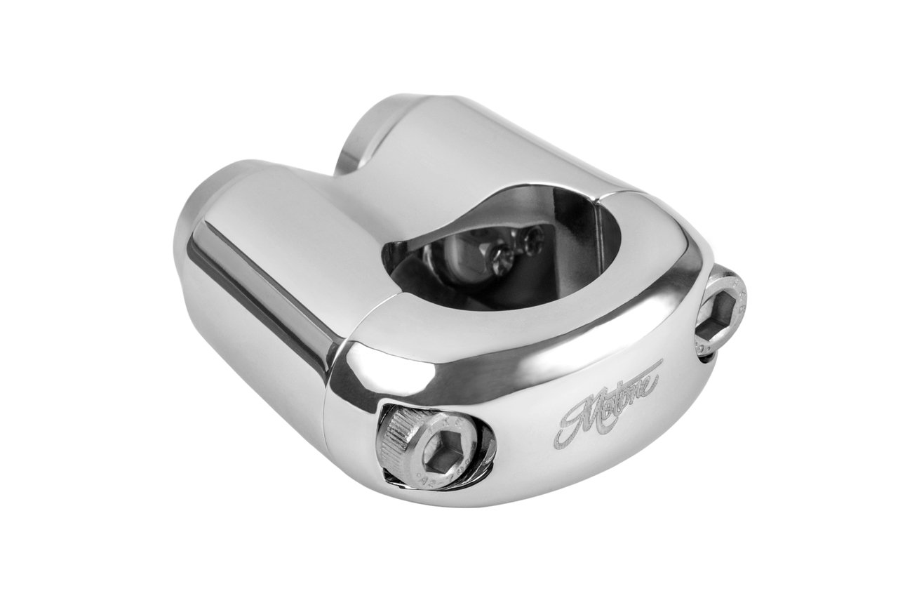 Motone 2-Button Handlebar Switch for Motorcycles - Chrome Plated (7/8