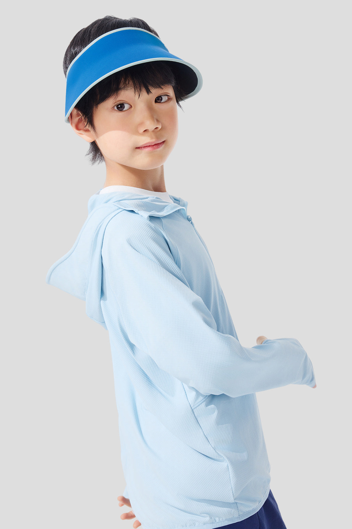 Sprint Kids' Seamless Sports Sun Hat UPF50+ UV Protection - Lightweight Breathable Outdoor Hat for Boys & Girls - Perfect for Beach, Swimming, Hiking and Summer Activities