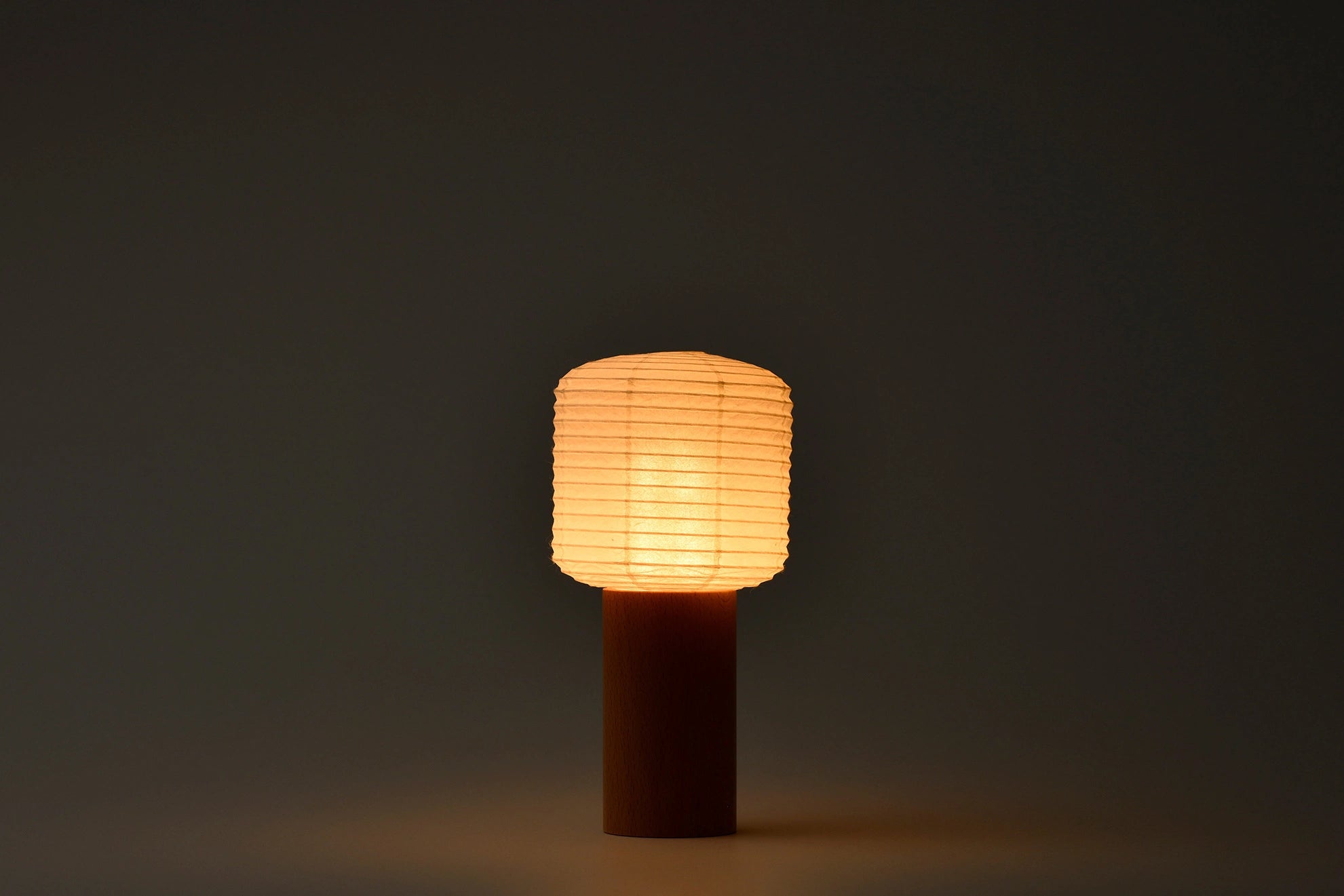 Yame Lantern Square - Traditional Japanese Chochin Paper Lantern for Home Decor, Tea Ceremony & Zen Garden Ambiance