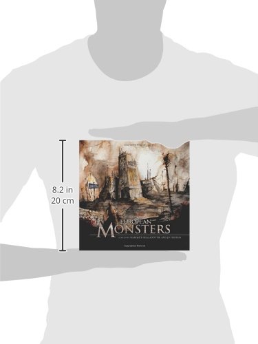 European Monsters Book - Fox Spirit Illustrated Monster Guide | Fantasy Art, Mythology & Gothic Collectibles for Halloween, RPG Gaming & Dark Academia Decor