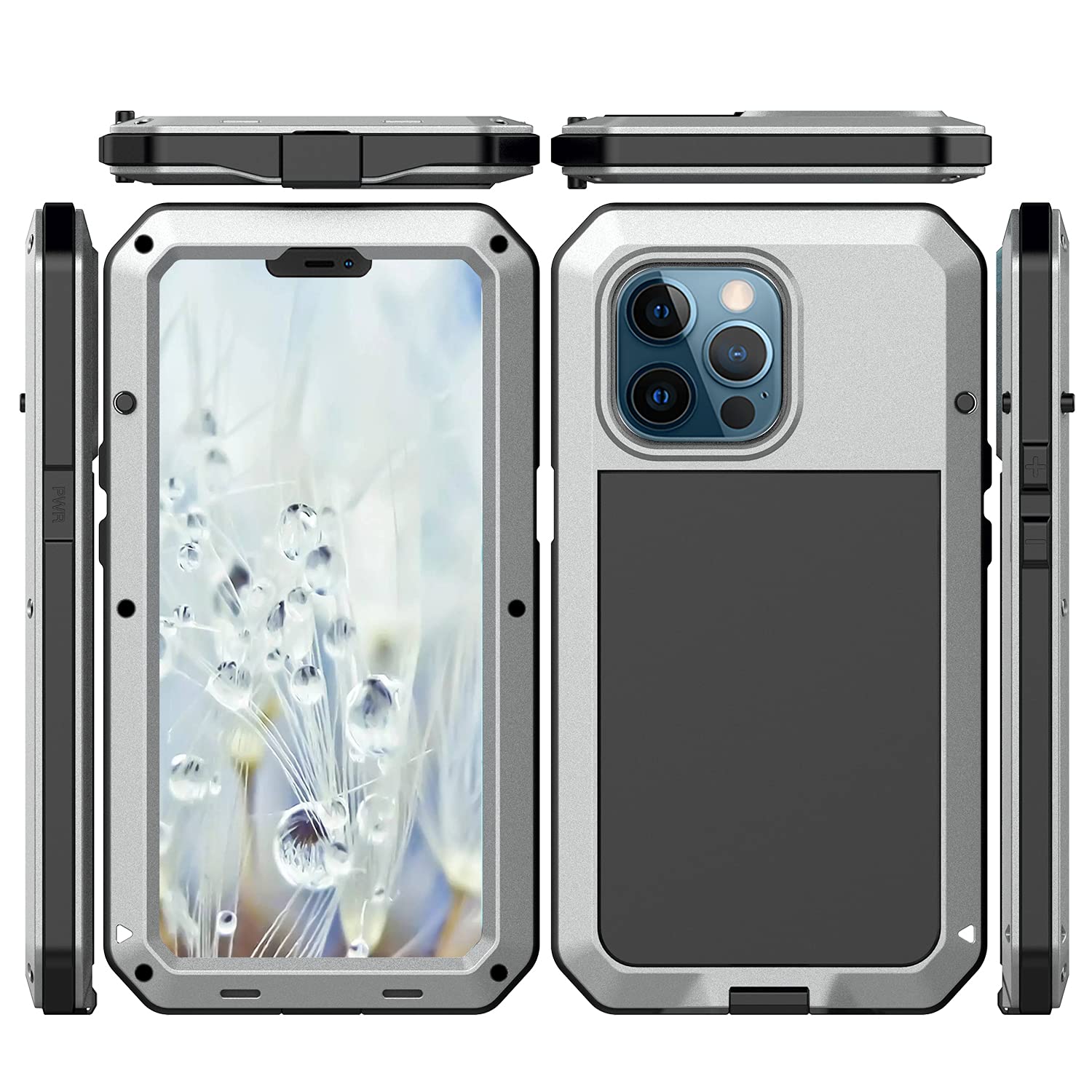 Marrkey Heavy Duty Shockproof Armor Case for iPhone 13 Pro Max (6.7