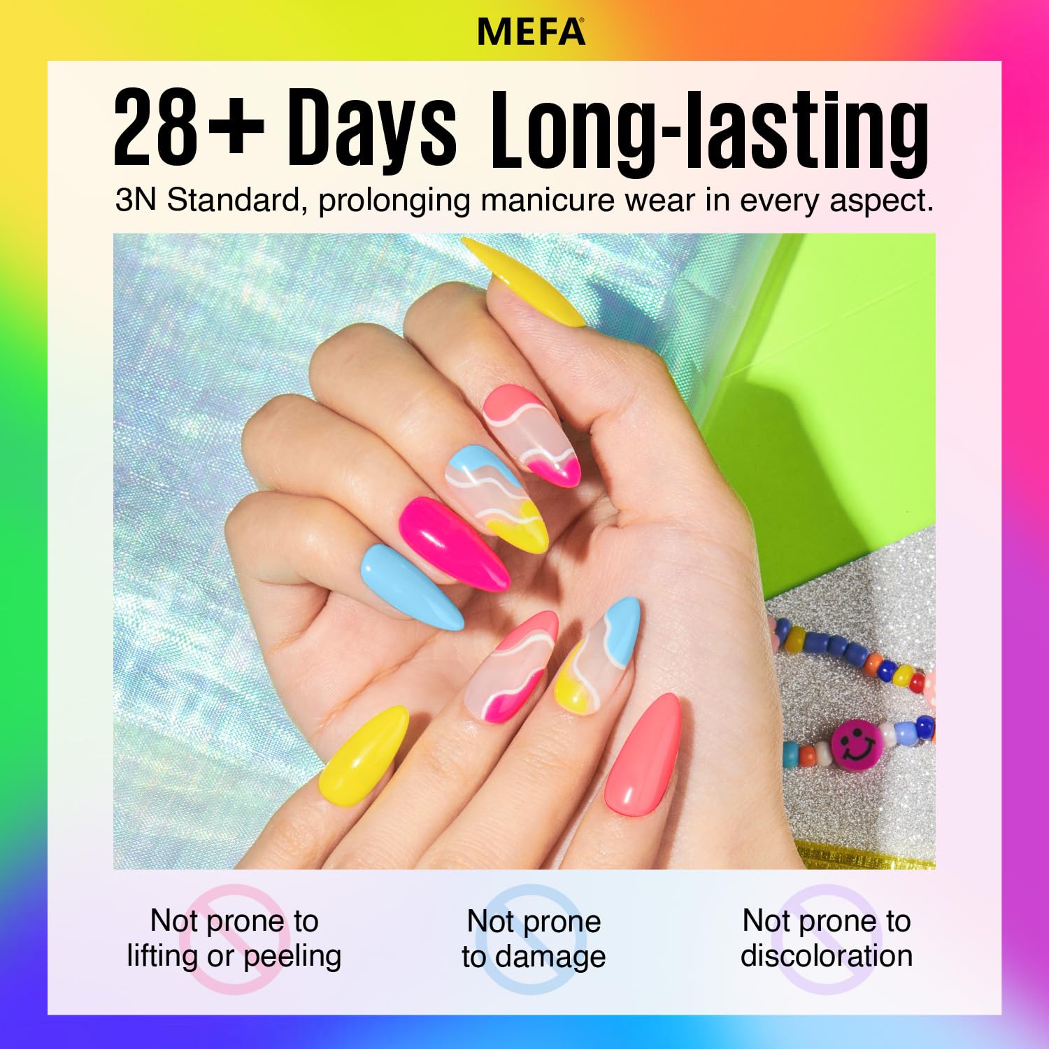 35 Pcs Gel Nail Polish Set - 32 Neon Colors for Summer Manicure | DIY Nail Art Kit for Beginners & Salon Use
