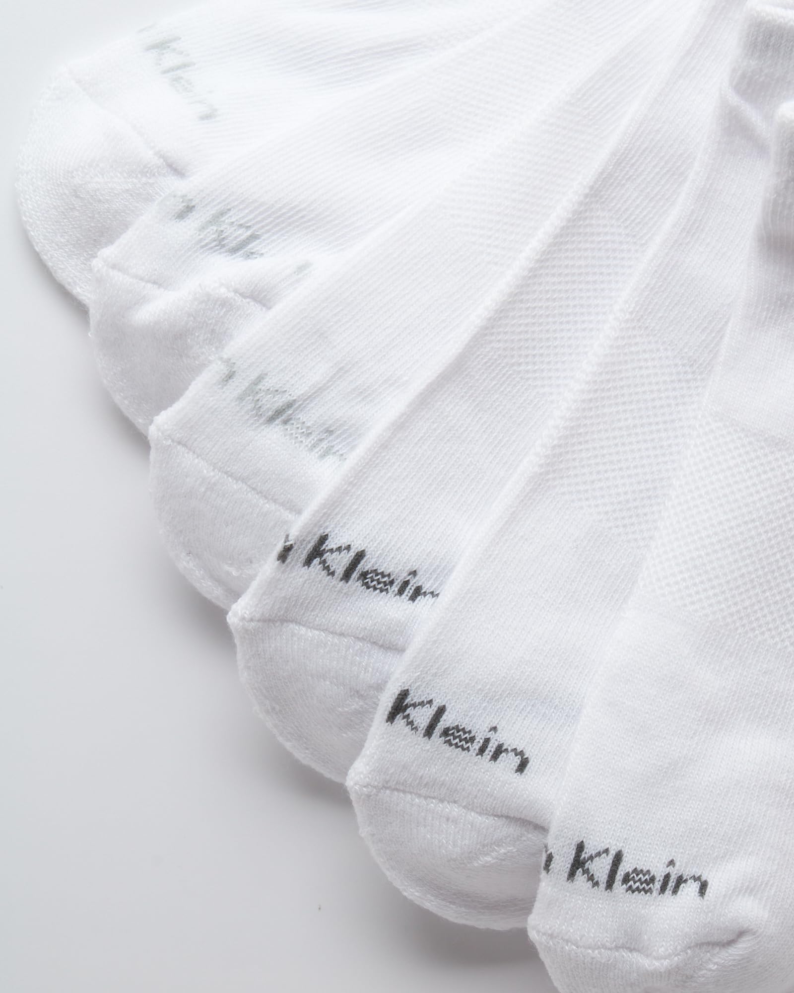 Calvin Klein Girls' No Show Ankle Socks 6-Pack - Soft Cushioned Comfort for School, Sports & Everyday Wear