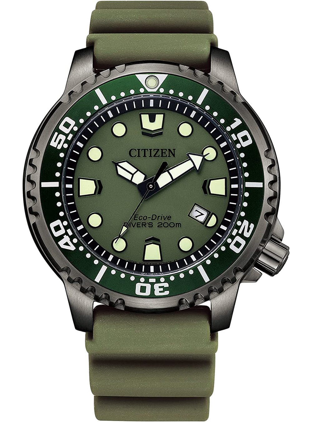 CITIZEN ProMaster Eco-Drive 200M Diver Watch BN0157-11X - Japanese Automatic Movement, Waterproof for Scuba Diving & Outdoor Adventures