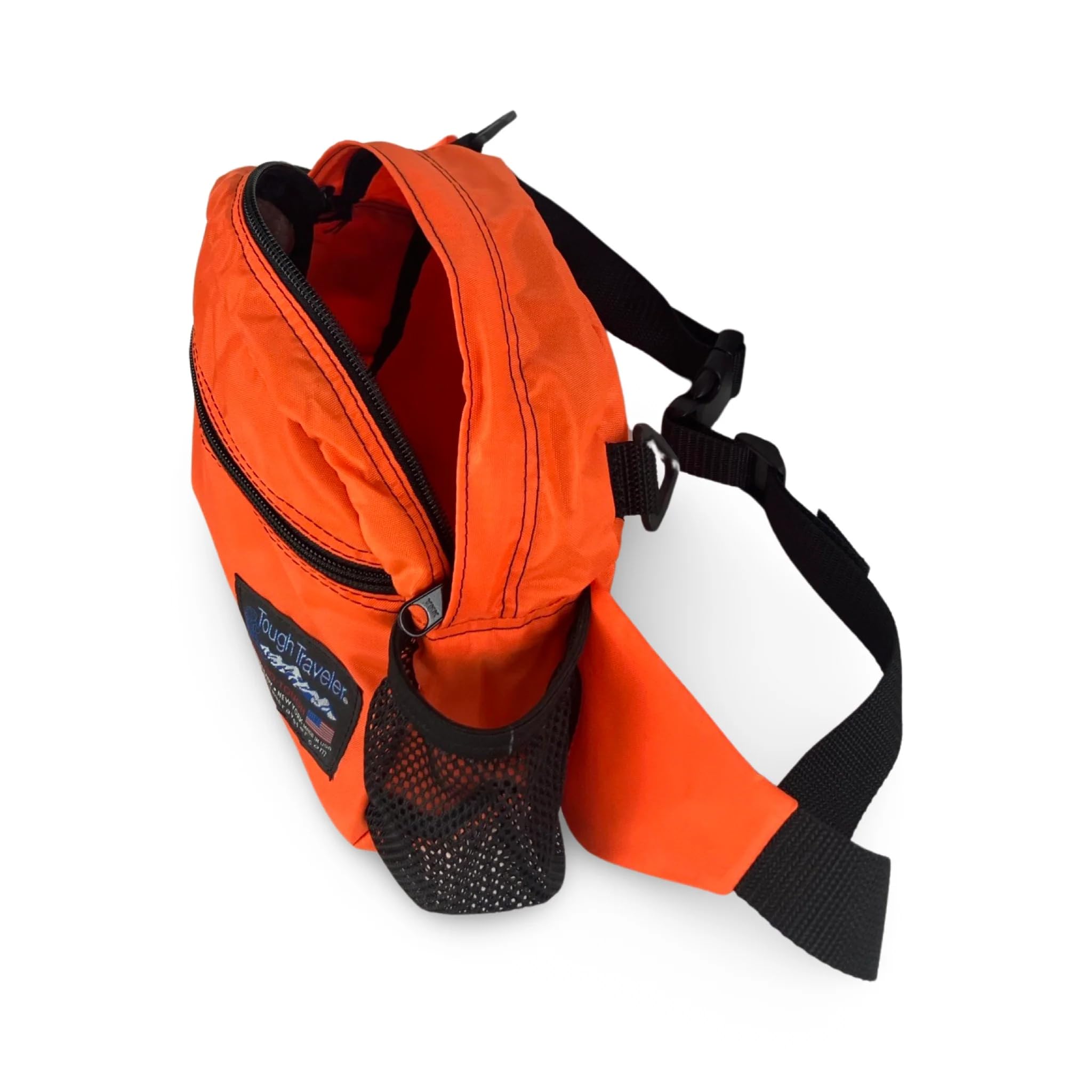 Premium Hugger Waistpack - Made in USA - Red - Perfect for Running, Hiking & Travel Accessories