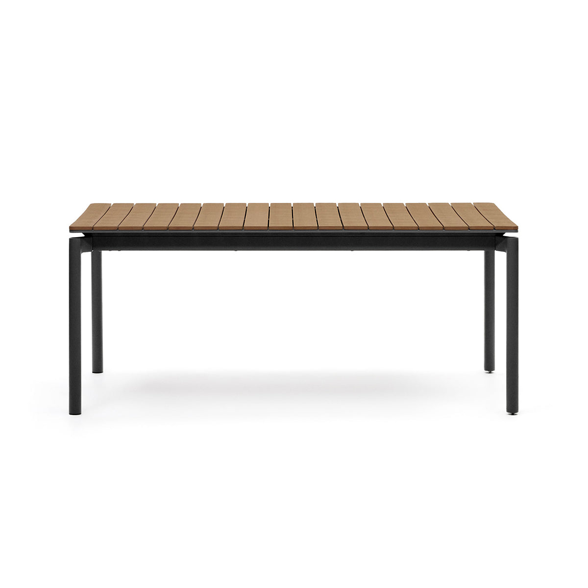 Canyelles Extendable Outdoor Dining Table - Weatherproof Patio Furniture for Garden, Backyard, and Poolside Entertaining