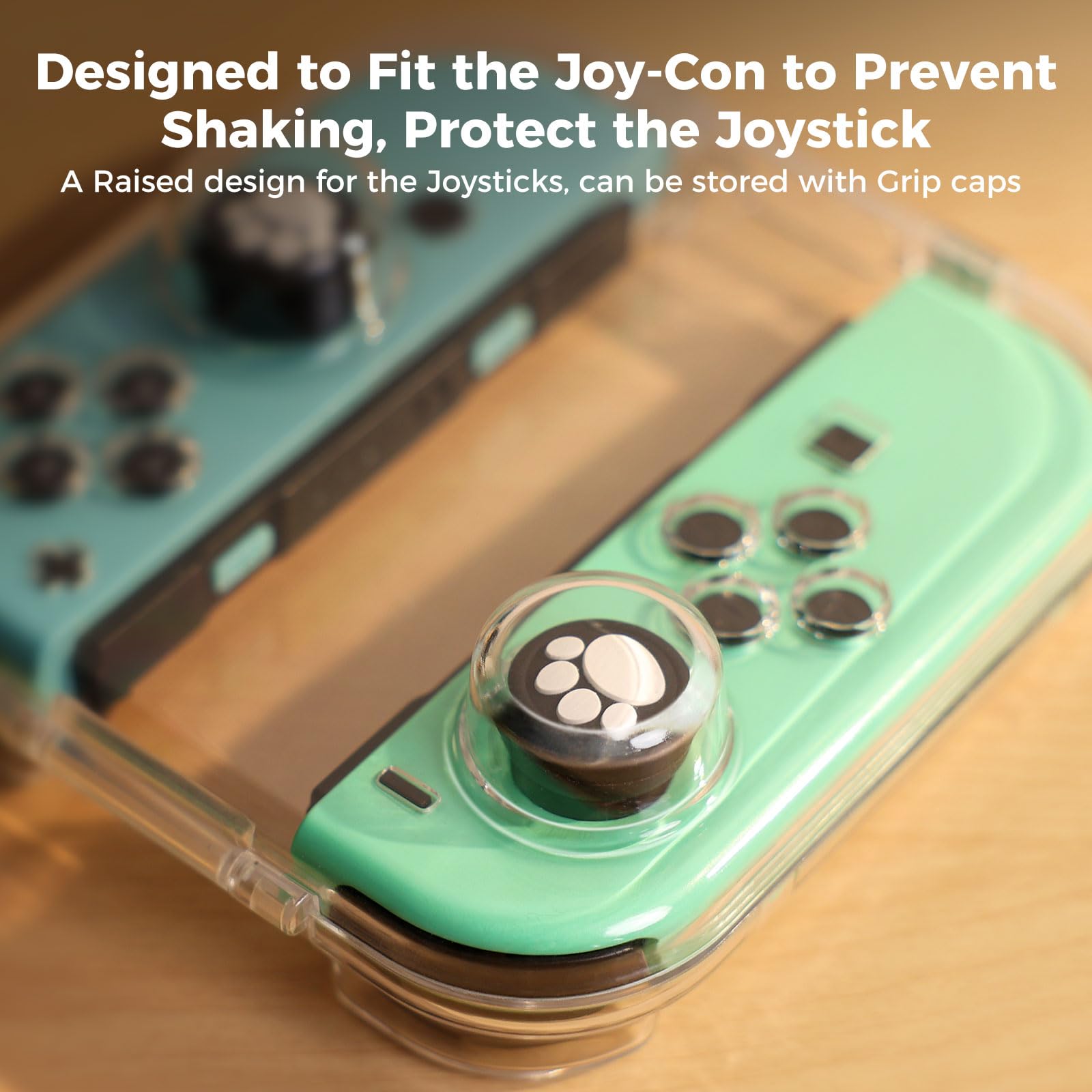 iINE Mini Storage Case for Joy-Con - Portable Dust-Proof Protective Box for Nintendo Switch/OLED Joy-Con Controllers with Magnetic Closure | Perfect for Travel, Gaming Storage & Protection