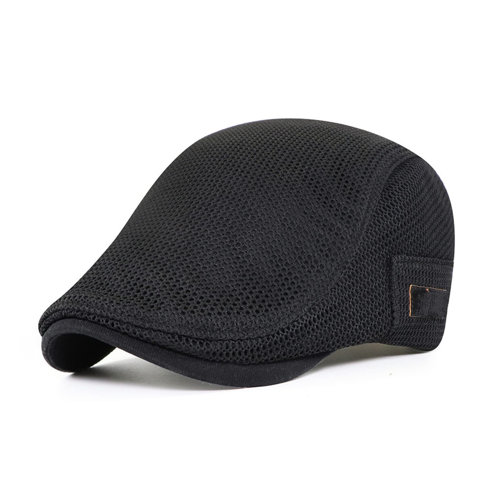 KIAZHAO Men's Breathable Mesh Newsboy Cap - Summer Golf Hat for Outdoor Activities, Casual Wear & Sun Protection