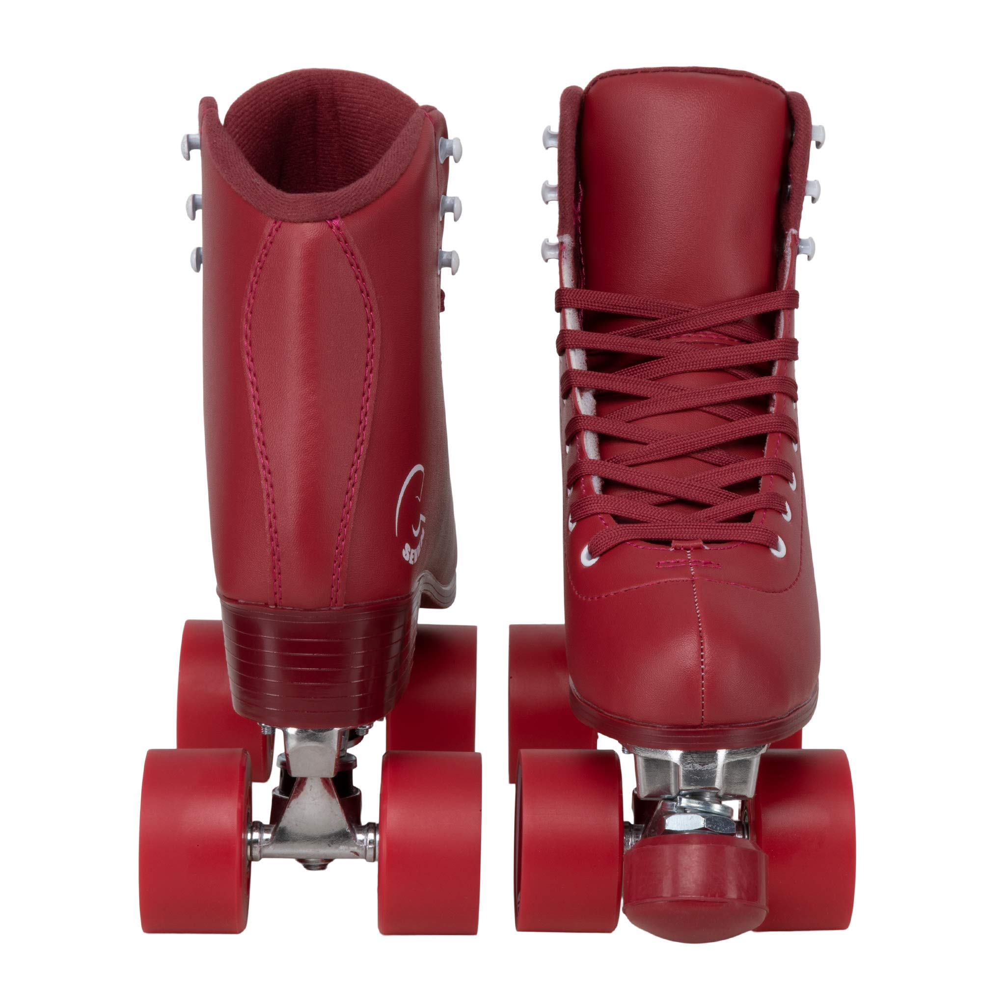 C7 Skates Dark Magic Quad Roller Skates for Outdoor & Rink Skating