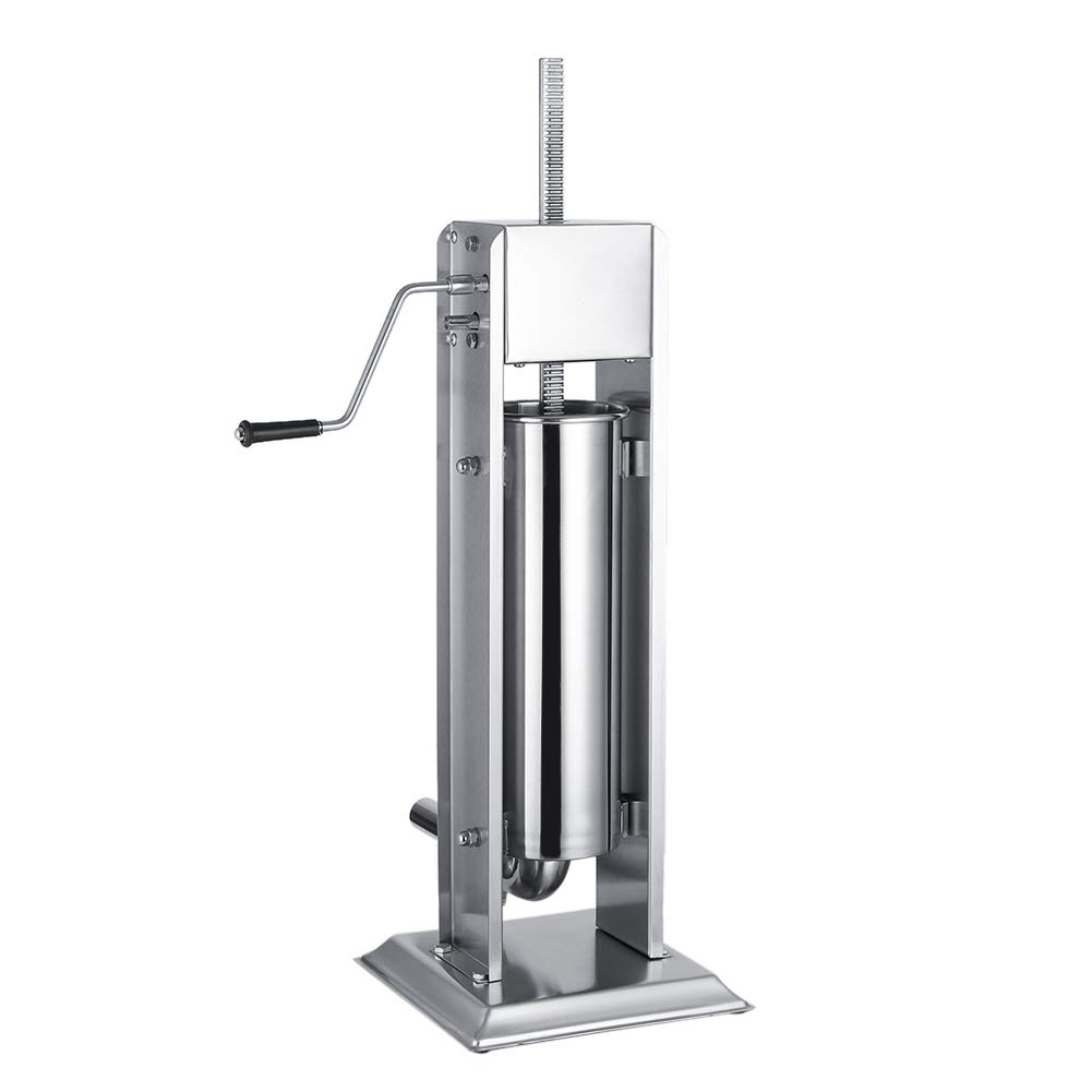 SoarUp Commercial Vertical Sausage Maker - Detachable Sausage Stuffer Machine for Home & Restaurant Use | Perfect for Making Fresh Sausages, Hot Dogs & Breakfast Links