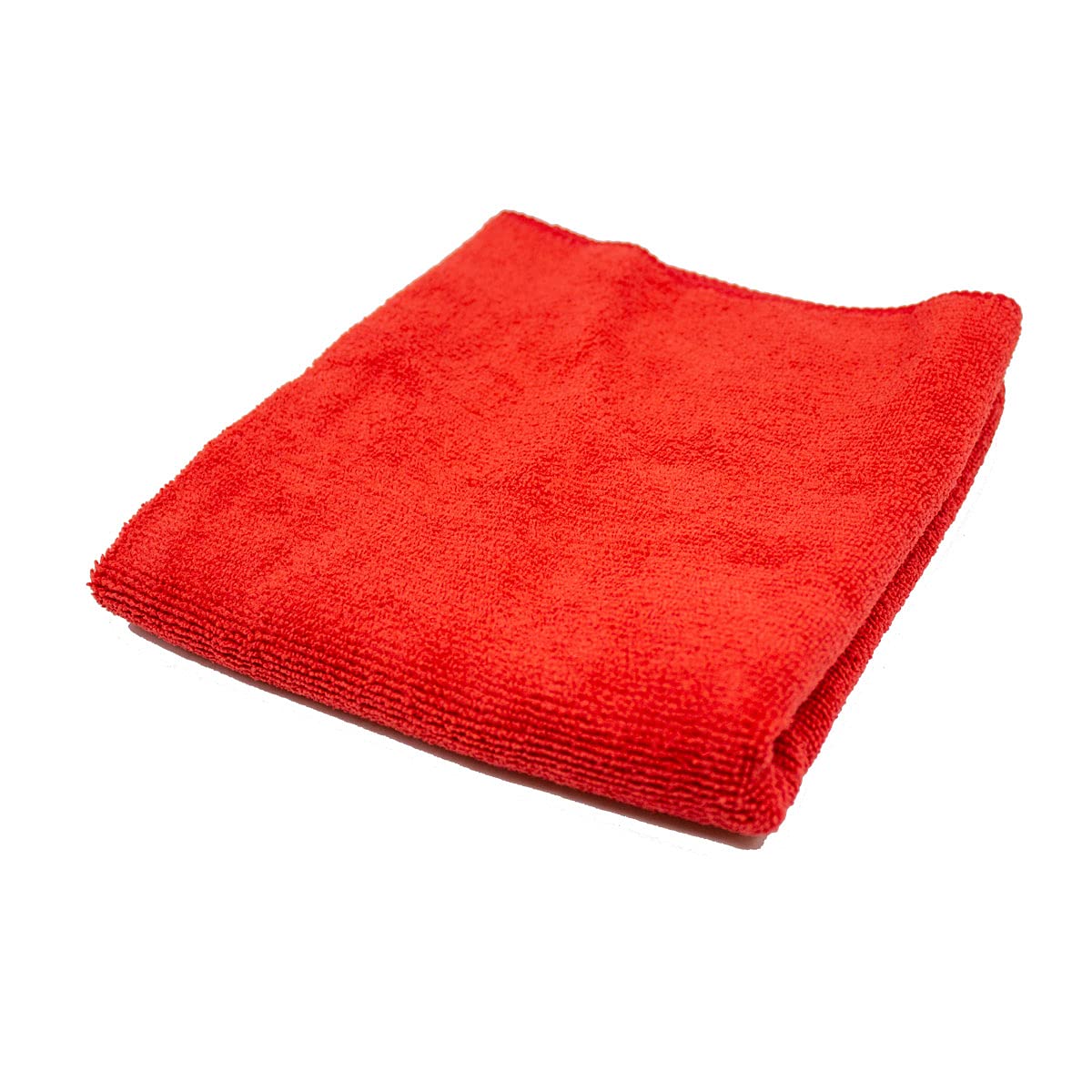 Premium Cobra Utility Microfiber Towel - Super Absorbent, Scratch-Free Cleaning Cloth (Red, 1-Pack) - Perfect for Car Detailing, Gym Equipment, Glass & Electronics Cleaning