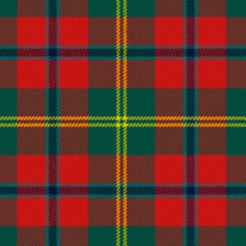 Hutcheson Tartan Plaid Fabric - Premium Scottish Wool for Kilts, Scarves & Home Decor | Perfect for Traditional Outfits, DIY Crafts & Cozy Winter Fashion