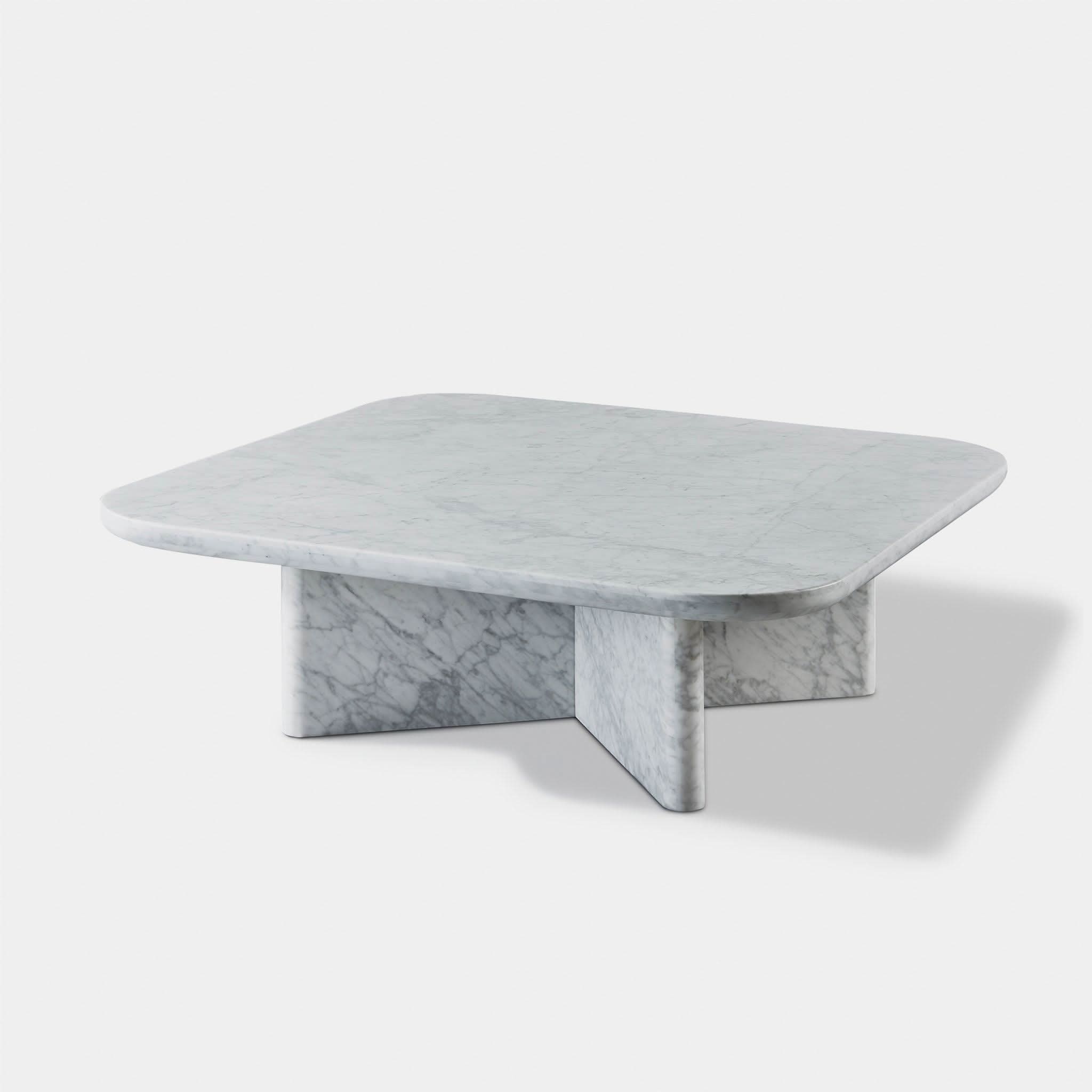 Ford Square Coffee Table - Modern Living Room Centerpiece for Home Decor, Coffee Table with Storage, Sturdy and Stylish - Perfect for Family Gatherings, TV Nights, and Hosting Guests