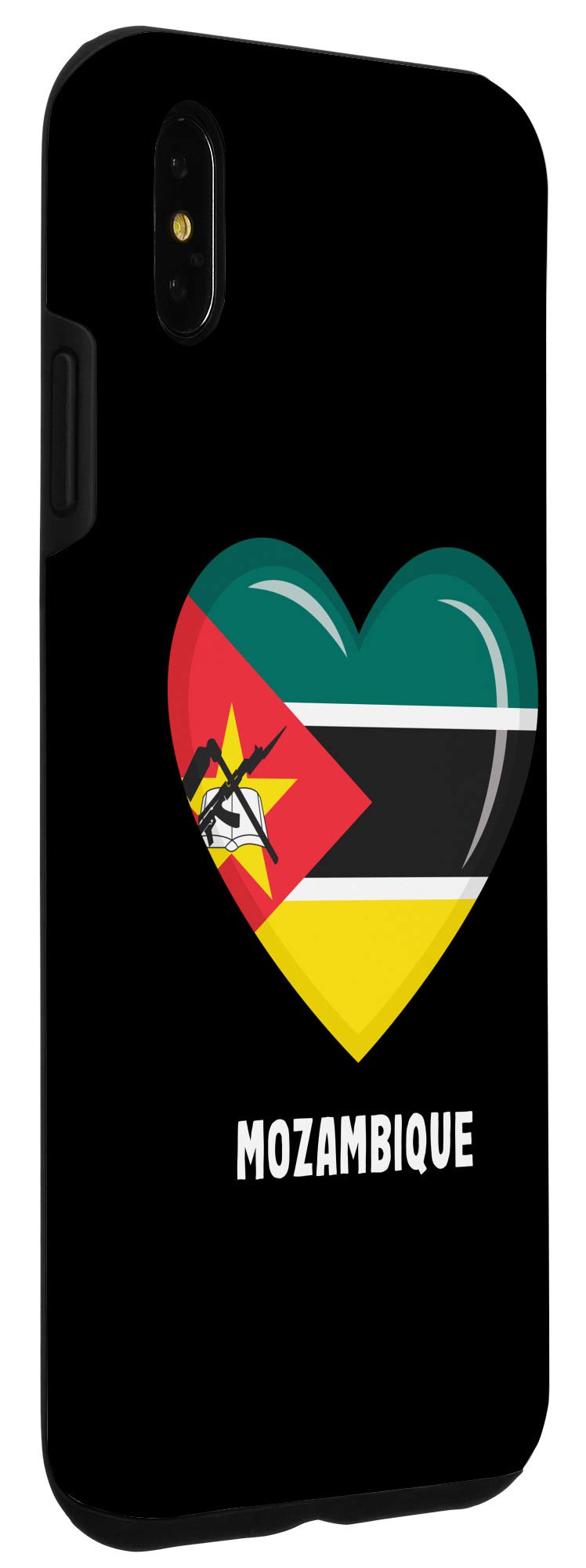 iPhone XS Max Case with Mozambique Flag Design - Durable Protective Cover for iPhone XS Max - Perfect for Travel, National Pride & Everyday Use