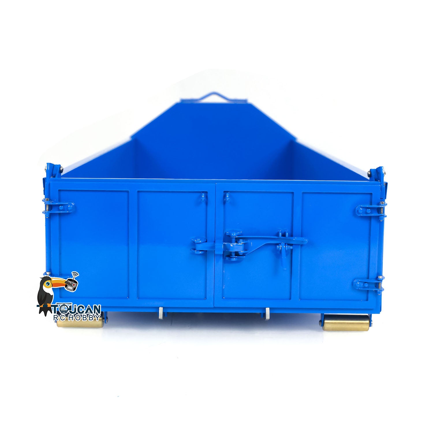 1:14 Scale Painted Timber Flatbed High Bucket for 10x10 RC Hydraulic Dump Truck & 8x8 Radio Controlled Car Model - Perfect for Construction Site Play and RC Vehicle Accessories