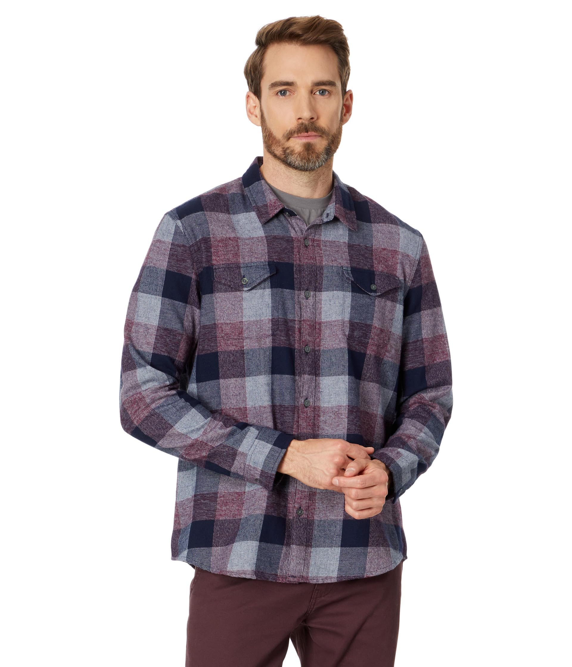 John Varvatos Men's Dale Button-Down Shirt - Premium Casual & Dress Shirt for Business, Office & Night Out - Stylish & Comfortable Men's Fashion